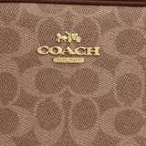 Coach Jamie Camera Bag In Signature Canvas - Gold/Tan/Brown | Coach Jamie 經典印花拼真皮斜揹包 - Gold/Tan/Brown