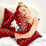 Hello Kitty x Kitsch Satin Pillowcase - Kitty Bathes in a Sea of Bows | Hello Kitty x Kitsch舒適睡眠枕頭套 - Kitty Bathes in a Sea of Bows