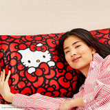 Hello Kitty x Kitsch Satin Pillowcase - Kitty Bathes in a Sea of Bows | Hello Kitty x Kitsch舒適睡眠枕頭套 - Kitty Bathes in a Sea of Bows