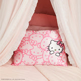 Hello Kitty x Kitsch Satin Pillowcase - Pink Hello Kitty Faces | Hello Kitty x Kitsch舒適睡眠枕頭套 - Pink Hello Kitty Faces