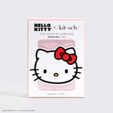 Hello Kitty x Kitsch Satin Pillowcase - Solid Pink Hello Kitty Face | Hello Kitty x Kitsch舒適睡眠枕頭套 - Solid Pink Hello Kitty Face