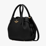 Kate Spade Dumpling Mini Satchel - Black | Kate Spade Dumpling 荔枝紋真皮兩用迷你餃子袋 - 黑色