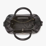 Kate Spade Dumpling Mini Satchel - Black | Kate Spade Dumpling 荔枝紋真皮兩用迷你餃子袋 - 黑色