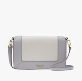 Kate Spade Lena Colorblock Mini Flap Crossbody - Mountain Grey Multi | Kate Spade Lena 荔枝紋真皮斜揹袋 - Mountain Grey Multi