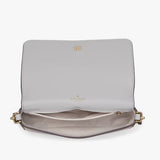 Kate Spade Lena Colorblock Mini Flap Crossbody - Mountain Grey Multi | Kate Spade Lena 荔枝紋真皮斜揹袋 - Mountain Grey Multi