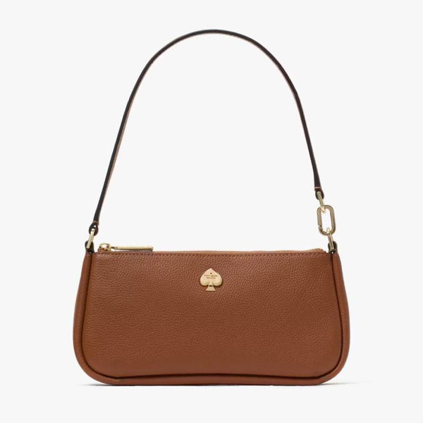 Kate Spade Kayla Convertible Wristlet - Warm Gingerbread | Kate Spade 荔枝紋真皮手拿包/單肩包