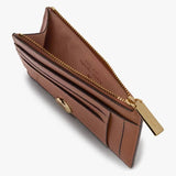 Kate Spade Kayla Large Slim Cardholder - Warm Gingerbread | Kate Spade 荔枝角紋真卡片套/散紙包 - Warm Gingerbread