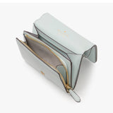 Kate Spade Kayla Small L-zip Wallet - Hazy Morning | Kate Spade 荔枝紋真皮短銀包 - Hazy Morning