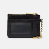 Kate Spade Key Ring Cardholder - Black | Kate Spade 十字紋真皮鑰匙圈卡片套/散紙包 - 黑色