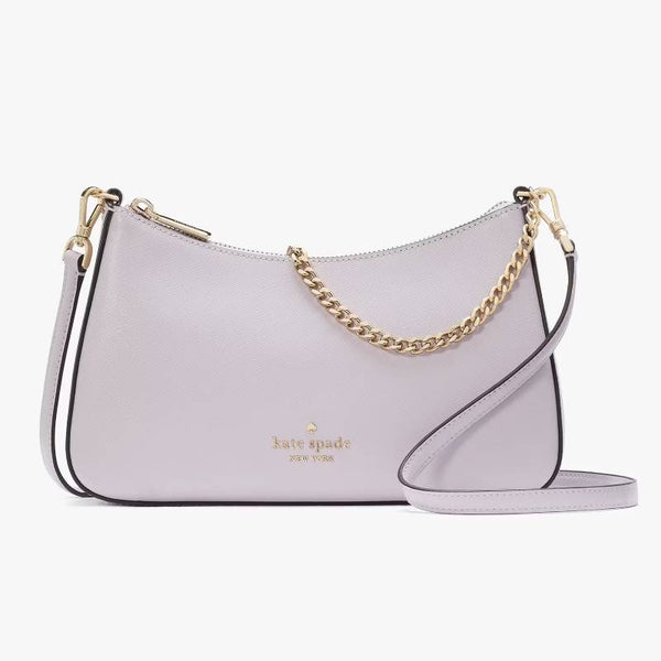 Kate Spade Madison Convertible Medium Crossbody - Pastel Lavender | Kate Spade 荔枝紋十字斜紋皮革斜揹包/單肩包