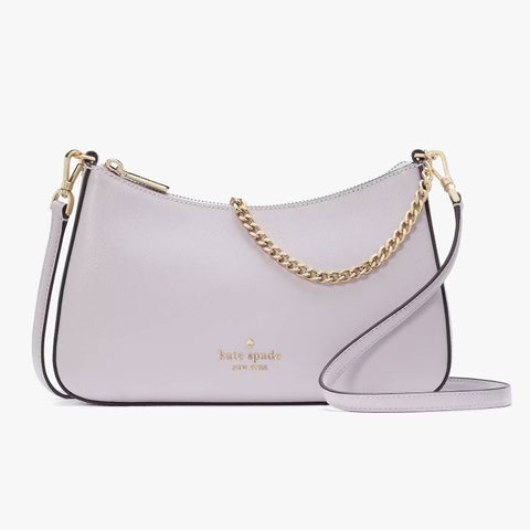 Kate Spade Madison Convertible Medium Crossbody - Pastel Lavender | Kate Spade 荔枝紋十字斜紋皮革斜揹包/單肩包