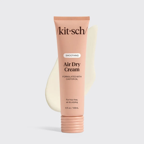 KITSCH Smoothing Air Dry Cream 148ml | Frizz-Free Natural Styling Hair Cream | KITSCH 抗毛燥免吹燙造型護髮乳 148ml