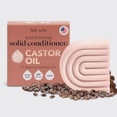 Castor Oil Nourishing Conditioner Bar | 天然蓖麻油深層滋潤護髮皂（美國製造）