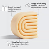 Deep-Moisturizing Conditioner Bar for Dry Damaged Hair (Coconut Oil) | 椰子油深層滋潤護髮皂（美國製造）