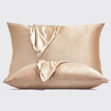 Holiday Satin Standard Pillowcase 2pc - Champagne | Kitsch舒適緞面枕頭套禮盒兩個裝 - 香檳金色