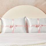 Holiday Satin Standard Pillowcase 2pc - Ivory | Kitsch舒適緞面枕頭套禮盒兩個裝 - 象牙白色