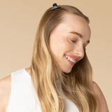 Kitsch Eco-Friendly Mini Arched Clips 6pc Set - Soft Pink, Mocha & Black | Kitsch 果凍感弧形迷你6件裝抓夾