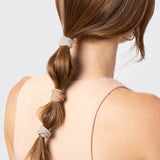 Recycled Nylon Glitter Hair Ties 12pc Set - Neutral | Re-Nylon再生尼龍髮圈12條裝 - Neutral