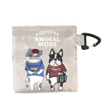 Kusuguru Foldable Shopping Bag / Eco Bag - Eyewear Cat and Dog | Kusuguru可摺疊便攜環保袋 - 眼鏡貓和狗