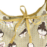 Japan Kusuguru Foldable Shopping Bag / Eco Bag - Yellow Shiba | Kusuguru可摺疊便攜環保袋 - 黃色柴犬