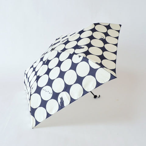 Japan Mikuni Ultra Lightweight Folding Umbrella - Cat (White) + Tote Bag | 日本三国 超輕量晴雨兼用貓雨傘 (白色) + 收納袋