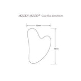 Natural Rose Quartz Guasha Facial Tool - Small heart shaped | 天然玫瑰粉晶刮痧板 - 細心型