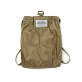 Post General Drawstring Bag - Olive | Post General 環保摺疊束口防潑水雙肩背囊