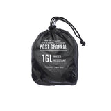 Post General Packable Two Way Bag - Black | Post General 環保摺疊防潑水兩用背囊