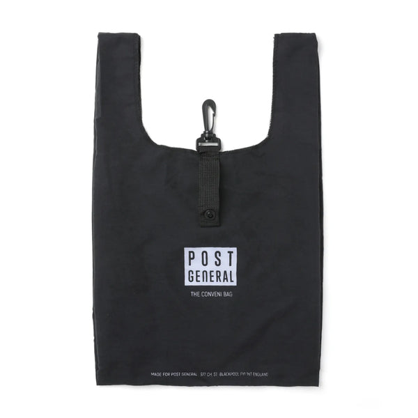 Post General Conveni Bag - Black | 輕量折疊手提袋 - 黑色