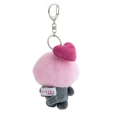 Angry Machiko keychain - Heart ｜Angry Machiko 公仔連鑰匙扣（心心款）