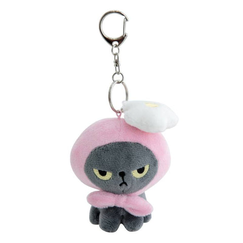 Angry Machiko keychain - Flower ｜Angry Machiko 公仔連鑰匙扣（花花款）