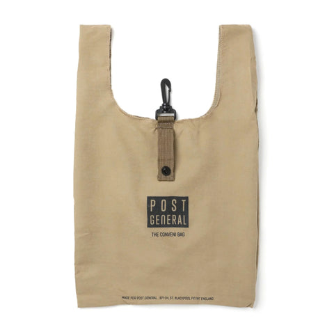 Post General Conveni Bag - Sand Beige | 輕量折疊手提袋 - 啡色