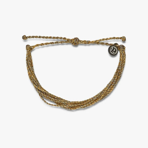 Handmade Original Waterproof Bracelet - Gold Sparkle | Pura Vida 手工製防水手繩 - Gold Sparkle