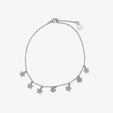 Pura Vida Silver Bitty Daisies Anklet | Pura Vida 小雛菊銀色腳鏈