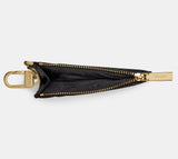 Kate Spade Quilted Key Ring Cardholder - Black | Kate Spade 菱格真皮鑰匙圈卡片套/散紙包 - 黑色