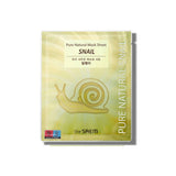 the SAEM Pure Natural Mask 20ml (Snail) x 5 Sheets | the SAEM 蝸牛高效保濕精華面膜 20ml(5片) (Copy)
