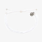 Handmade Original Waterproof Bracelet - Solid White | Pura Vida 手工製防水手繩 - Solid White