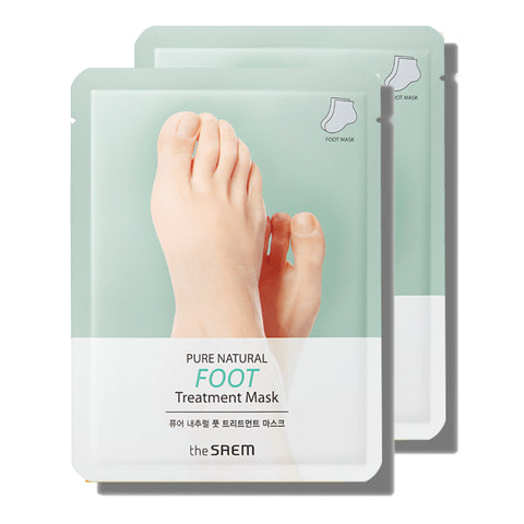 The Saem Pure Natural Foot Treatment Mask (2pairs) | The Saem 純凈天然護理腳膜 (兩對裝)