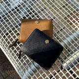 Tory Burch Emerson Mini Wallet - Moose  | Tory Burch 十字紋真皮短銀包 - 啡色