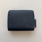 Tory Burch Emerson Wallet - Tory Navy  | Tory Burch Emerson 十字紋真皮短銀包 - 海軍藍