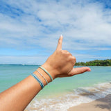 Handmade Original Waterproof Bracelet - World Water Day | Pura Vida 手工製防水手繩 - World Water Day