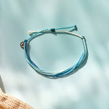 Handmade Original Waterproof Bracelet - World Water Day | Pura Vida 手工製防水手繩 - World Water Day