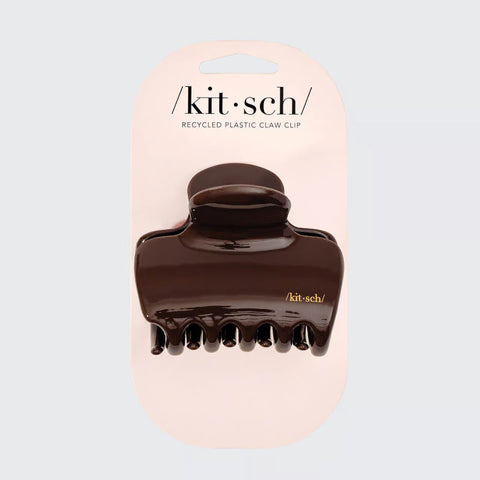 Recycled Plastic Puffy Cloud Clip - Chocolate | Recycled Plastic 雲朵髮夾 - Chocolate