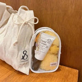 【11.11 Sale】Transparent Storage Bag Doll Bag [DOLL BAG ONLY] | 【雙11限定價】透明白邊公仔掛袋連金色掛鈎（痛包）[不包含公仔或掛袋內物品]