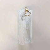 【11.11 Sale】Transparent Storage Bag Doll Bag [DOLL BAG ONLY] | 【雙11限定價】透明白邊公仔掛袋連金色掛鈎（痛包）[不包含公仔或掛袋內物品]