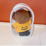【11.11 Sale】Transparent Storage Bag Doll Bag [DOLL BAG ONLY] | 【雙11限定價】透明白邊公仔掛袋連金色掛鈎（痛包）[不包含公仔或掛袋內物品]
