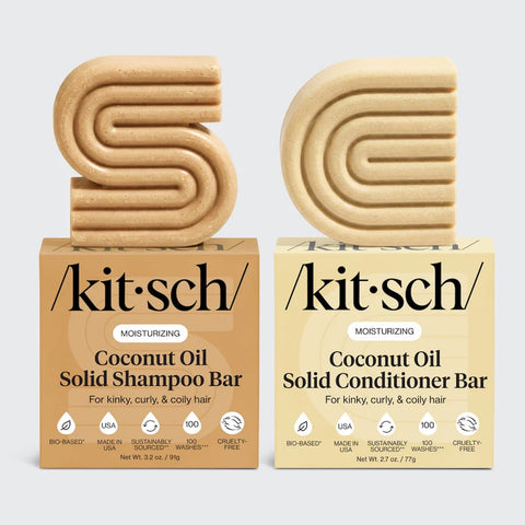 Coconut Oil Deep-Moisturizing Shampoo + Conditioner Combo | 椰子油深層滋潤洗髮皂及護髮皂套裝（美國製造）