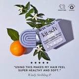 Purple Toning Conditioner Bar for Color Treated & Grey Hair | Biotin去黃校色護髮皂（美國製造）