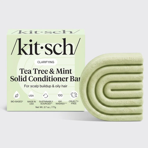 Tea Tree & Mint Clarifying Solid Conditioner |  茶樹及薄荷深層清潔護髮皂（美國製造）