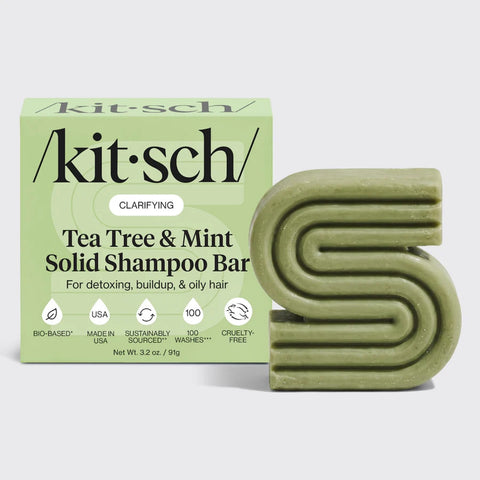 Tea Tree & Mint Clarifying Shampoo Bar | 茶樹及薄荷深層清潔洗髮皂（美國製造）